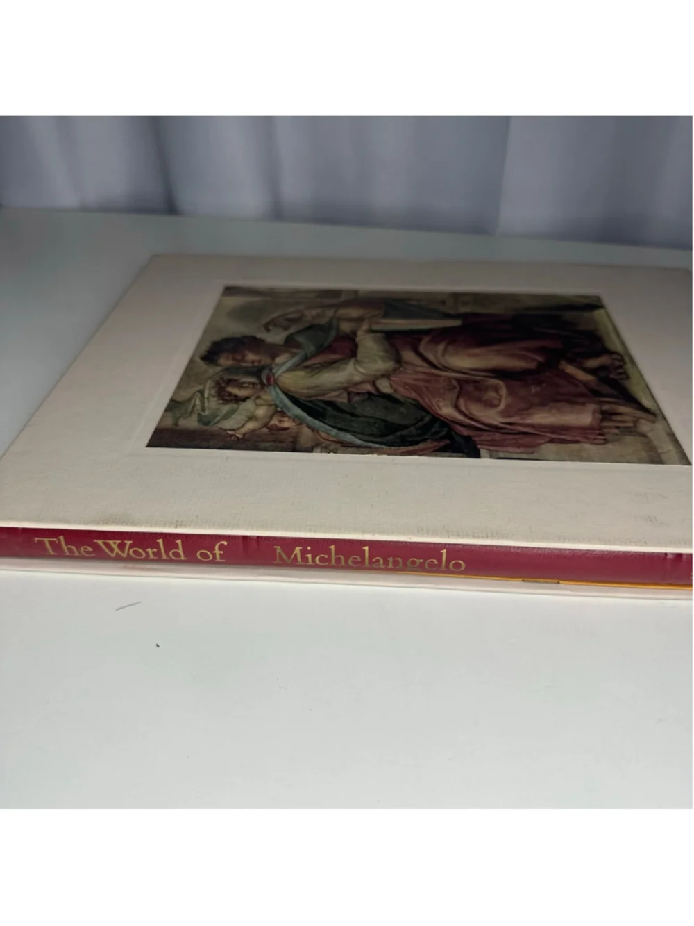 Vintage 1966 Time-Life Library Of Art : The World Of Michelangelo w Sleeve